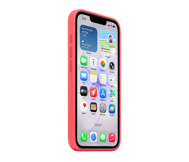 APPLE Silikonowe etui do iPhone 17e MagSafe różowa guawa - 1506120 - zdjęcie 4
